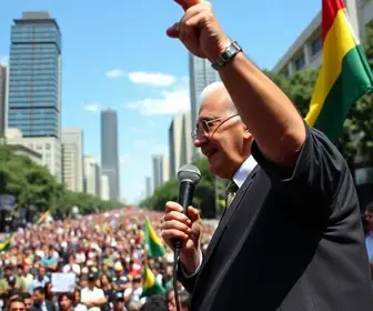 ato na Avenida Paulista