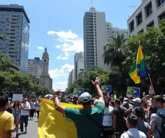 ato do PT na Avenida Paulista